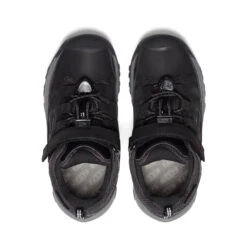 Keen Little Kids' Targhee Waterproof Shoe | Black/Steel Grey -Shoe Boutique Shop 69d19c2d9947171ffd1cca9748a7c68e0a09f43f