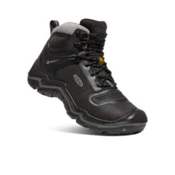 Keen Men's Durand EVO Waterproof Boot | Black/Magnet -Shoe Boutique Shop 6b476e22cf9c9bb06db91542687018900a21d664