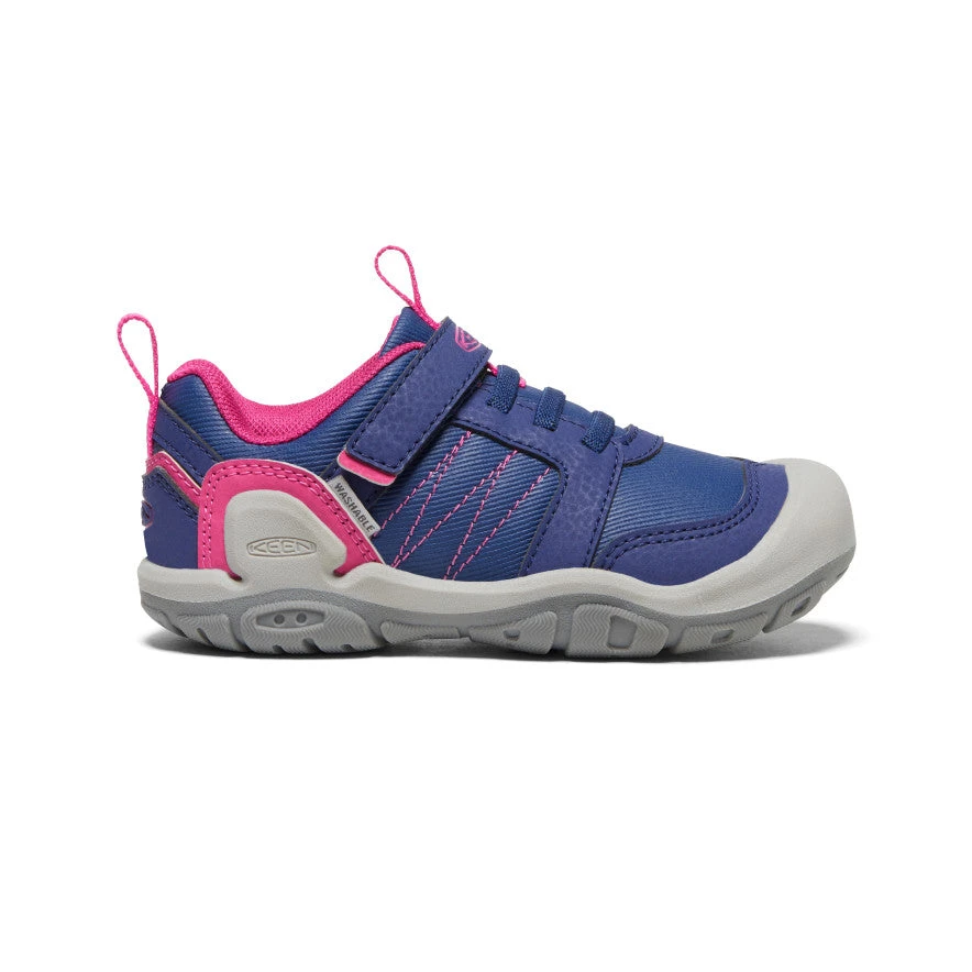 Keen Little Kids' Knotch Peak Sneaker | Blue Depths/Pink Peacock 1 Keen Little Kids' Knotch Peak Sneaker | Blue Depths/Pink Peacock