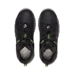 Keen Big Kids' Targhee Waterproof Boot | Black/Campsite -Shoe Boutique Shop 7cb730b8de2eeb00d6415bf75a302240e1a213f1