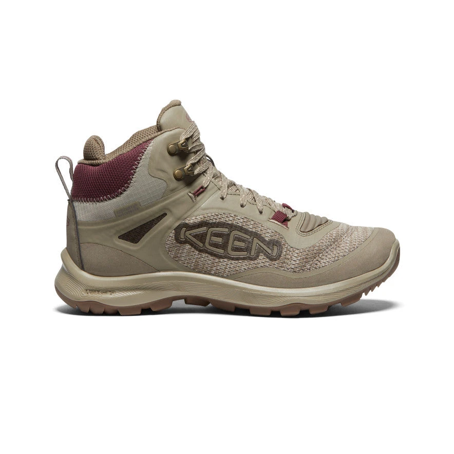 Keen Women's Terradora Flex Waterproof Boot | Plaza Taupe/Windsor Wine 1 Keen Women's Terradora Flex Waterproof Boot | Plaza Taupe/Windsor Wine