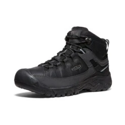 Keen Men's Targhee III Waterproof Mid | Triple Black -Shoe Boutique Shop 7f06a4a6b210e30a68fa1bd8d060cf4778ece839