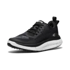 Keen Women's WK400 Walking Shoe | Black/White -Shoe Boutique Shop 87610497ac8ad35079a43dfd6c4773bbc515ea61