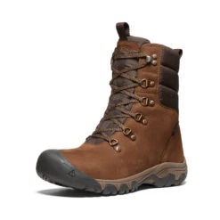 Keen Women's Greta Waterproof Boot | Bison/Java -Shoe Boutique Shop 897ecfd60a614e56428163ad4090f96cf8faca3a