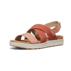 Keen Women's Elle Criss Cross Sandal | Baked Clay/Cork -Shoe Boutique Shop 8aee5ab0e79519865c8a46fb2914a2066317c312