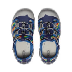 Keen Big Kids' Knotch Creek | Bright Cobalt/Rainbow Tie Dye -Shoe Boutique Shop 9507e7b29ebf58444643ee0f4d137a2272e798fb