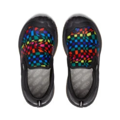 Keen Big Kids' Speed Hound Slip-On | Black/Multi -Shoe Boutique Shop 955016cf2d53345e18e68973be43695c05c7e933