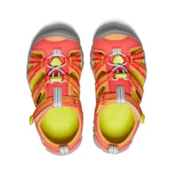 Keen Little Kids' Seacamp II CNX | Cayenne/Evening Primrose -Shoe Boutique Shop 96f40d51387d9781ed083535fdd37442b24a8e89