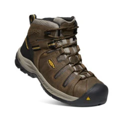 Keen Men's Flint II Boot (Steel Toe) | Cascade Brown/Golden Rod -Shoe Boutique Shop 9ce72f746b1a2ed1d4a81bc233382c5c15a45b4e