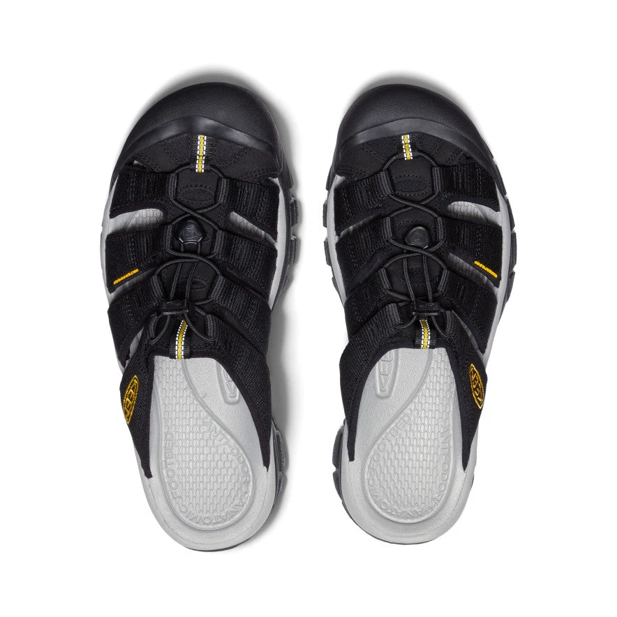Men's Newport Slide | Black/KEEN Yellow 4 Men's Newport Slide | Black/KEEN Yellow - Image 4