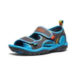 Keen Big Kids' Knotch Creek Open-Toe | Magnet/Tie Dye -Shoe Boutique Shop 9f1860e8168f8f0e75f66f5168314f9cdba77a71