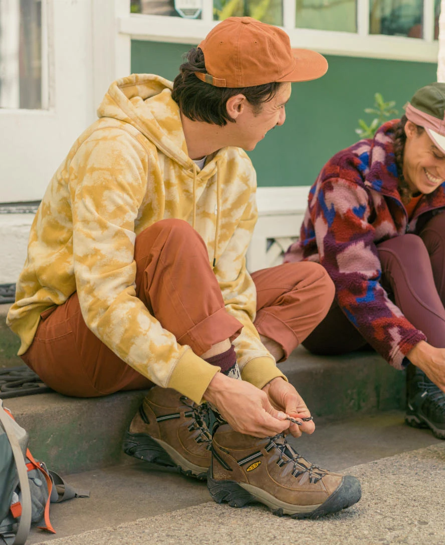 Keen Men's Targhee II Mid Waterproof Hiking Boots | Canteen/Dark Olive 6 Keen Men's Targhee II Mid Waterproof Hiking Boots | Canteen/Dark Olive - Image 6