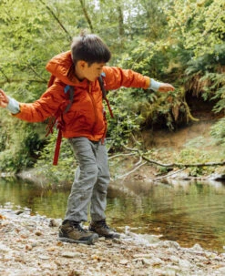 Keen Big Kids' Ridge Flex Waterproof Boot | Dark Olive/Dusky Citron -Shoe Boutique Shop RidgeFlexPDPLifestyle2Kids