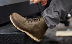 Keen Men's San Jose 6" Waterproof Boot (Soft Toe) | Tortoise Shell/Star White -Shoe Boutique Shop SDD 496 PDP SanJose 1023203 Top Image ead903da 8f4e 4f51 a33b 9d311433bf90