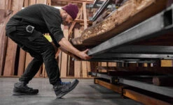 Keen Men's Red Hook Waterproof Boot (Carbon-Fiber Toe) | Steel Grey/Bright Cobalt -Shoe Boutique Shop SDD 604 RedHook 1024577 Top Image