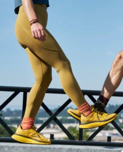 Women's WK400 Walking Shoe | KEEN Yellow/Black -Shoe Boutique Shop W1027484 3