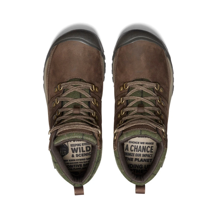 Keen Women's Kaci III Winter Waterproof Boot | Dark Earth/Green Plaid 4 Keen Women's Kaci III Winter Waterproof Boot | Dark Earth/Green Plaid - Image 4