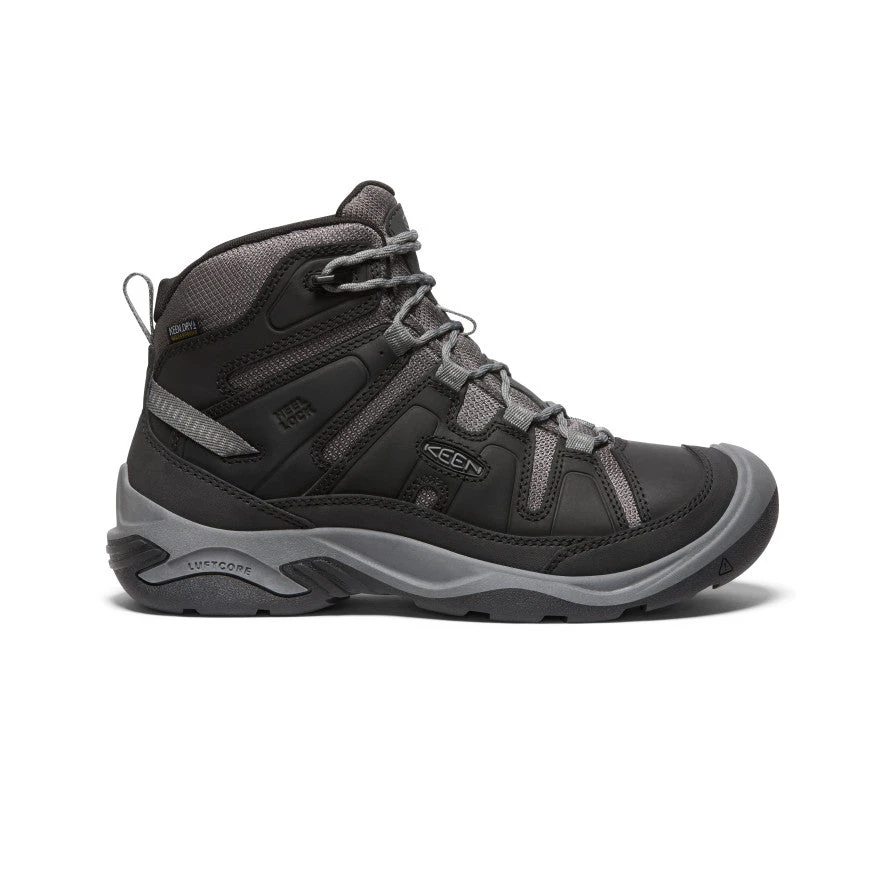 Keen Men's Circadia Waterproof Boot | Black/Steel Grey 1 Keen Men's Circadia Waterproof Boot | Black/Steel Grey