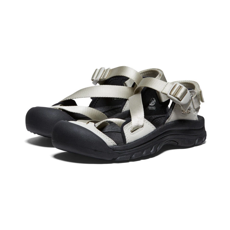 Keen Women's Zerraport II Sandal | Silver Birch/Black 2 Keen Women's Zerraport II Sandal | Silver Birch/Black - Image 2