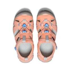 Keen Big Kids' Seacamp II CNX | Papaya Punch/Marina -Shoe Boutique Shop a45ca6742fe7133c20cf561ad181a183198e02f1