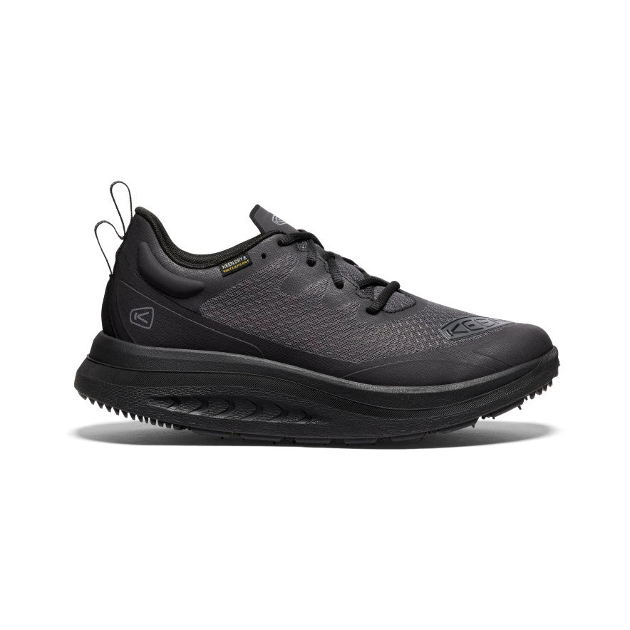 Keen Men's WK400 Waterproof Walking Shoe | Black/Black 1 Keen Men's WK400 Waterproof Walking Shoe | Black/Black