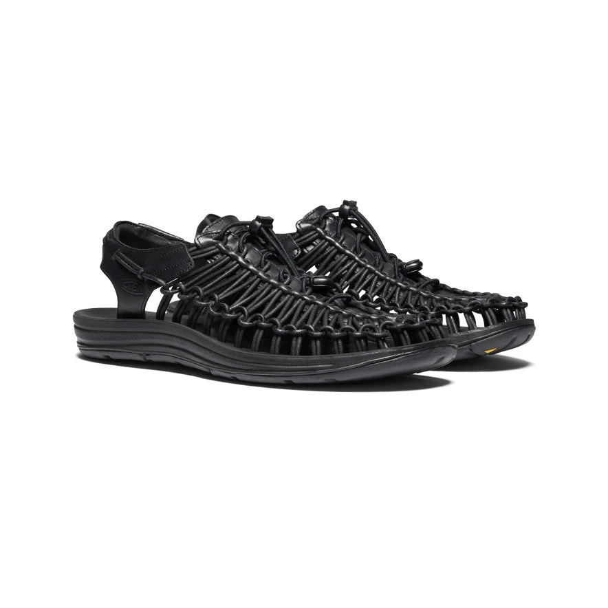 Keen Men's UNEEK Premium Leather | Black 2 Keen Men's UNEEK Premium Leather | Black - Image 2