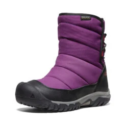 Keen Big Kids' Puffrider Waterproof Winter Boot | Charisma/Orange -Shoe Boutique Shop a98395bfa2ccdfb61a029257e36b8a50e23672de