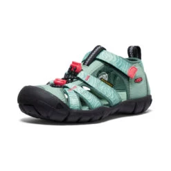 Keen Little Kids' Seacamp II CNX | Granite Green/Cayenne -Shoe Boutique Shop b1ce287f74ce7111435e00a32c7eac575617cfa6