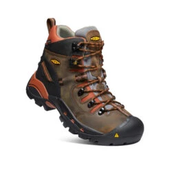 Keen Men's Pittsburgh 6" Waterproof Boot (Soft Toe) | Cascade Brown/Bombay Brown -Shoe Boutique Shop b2644cc1a305155c3af359eab80fe2205091e6e8