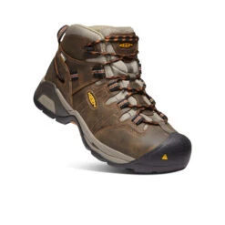 Keen Men's Detroit XT Waterproof Boot (Soft Toe) | Black Olive/Leather Brown -Shoe Boutique Shop b39ffe18369a9d1cb4dfd4d3541b73b3aa6303b0