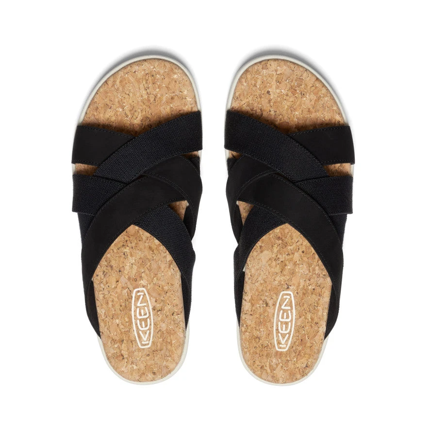 Keen Women's Elle Mixed Slide | Black/Birch 4 Keen Women's Elle Mixed Slide | Black/Birch - Image 4