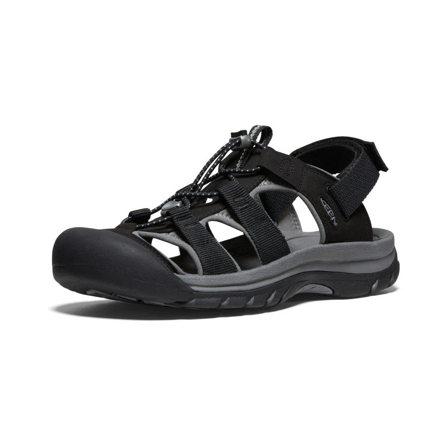 Keen Men's Rapids H2 Sandal | Black/Steel Grey 3 Keen Men's Rapids H2 Sandal | Black/Steel Grey - Image 3