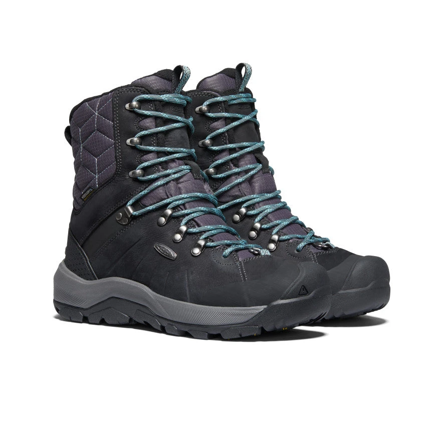 Keen Women's Revel IV High Polar Waterproof Boot | Black/North Atlantic 2 Keen Women's Revel IV High Polar Waterproof Boot | Black/North Atlantic - Image 2