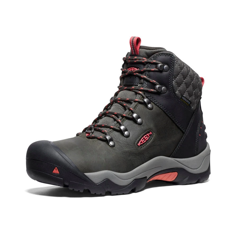 Keen Women's Revel III Waterproof Winter Boot | Black/Rose 3 Keen Women's Revel III Waterproof Winter Boot | Black/Rose - Image 3