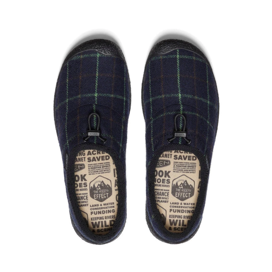 Keen Men's Howser III Slide | Navy Plaid 4 Keen Men's Howser III Slide | Navy Plaid - Image 4