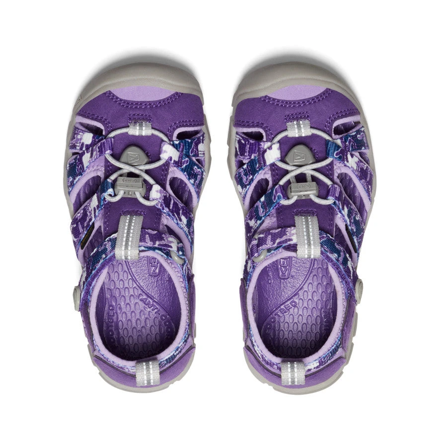 Keen Little Kids' Seacamp II CNX | Camo/Tillandsia Purple 4 Keen Little Kids' Seacamp II CNX | Camo/Tillandsia Purple - Image 4