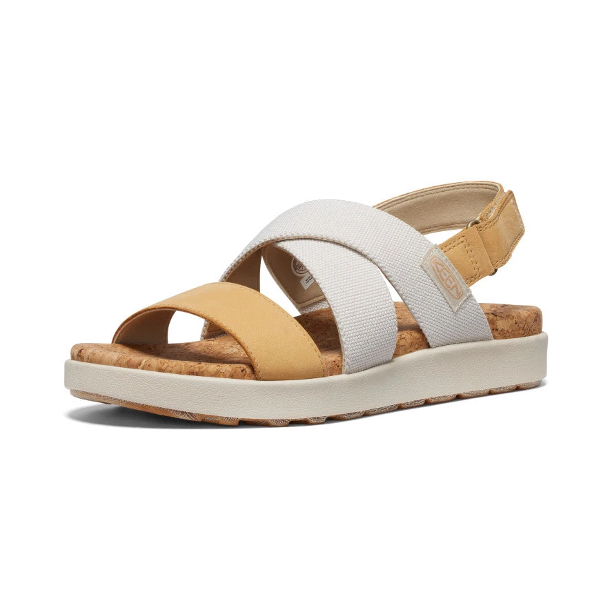 Keen Women's Elle Criss Cross Sandal | Birch/Curry 3 Keen Women's Elle Criss Cross Sandal | Birch/Curry - Image 3