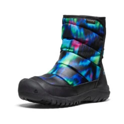 Keen Big Kids' Puffrider Waterproof Winter Boot | Northern Lights/Black -Shoe Boutique Shop cbe303272fc7fac6582e1a147103d1a56067da46