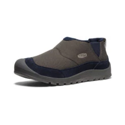 Keen Men's Hoodcamp Slip-On | Black Olive/Sky Captain -Shoe Boutique Shop cc8a16160eefb466b62a765607a4e5ffc71e3e47