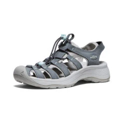 Keen Women's Astoria West Leather Sandal | Magnet/Vapor -Shoe Boutique Shop d9a121d1dcef8963d71065989b26a6822c8c9e13