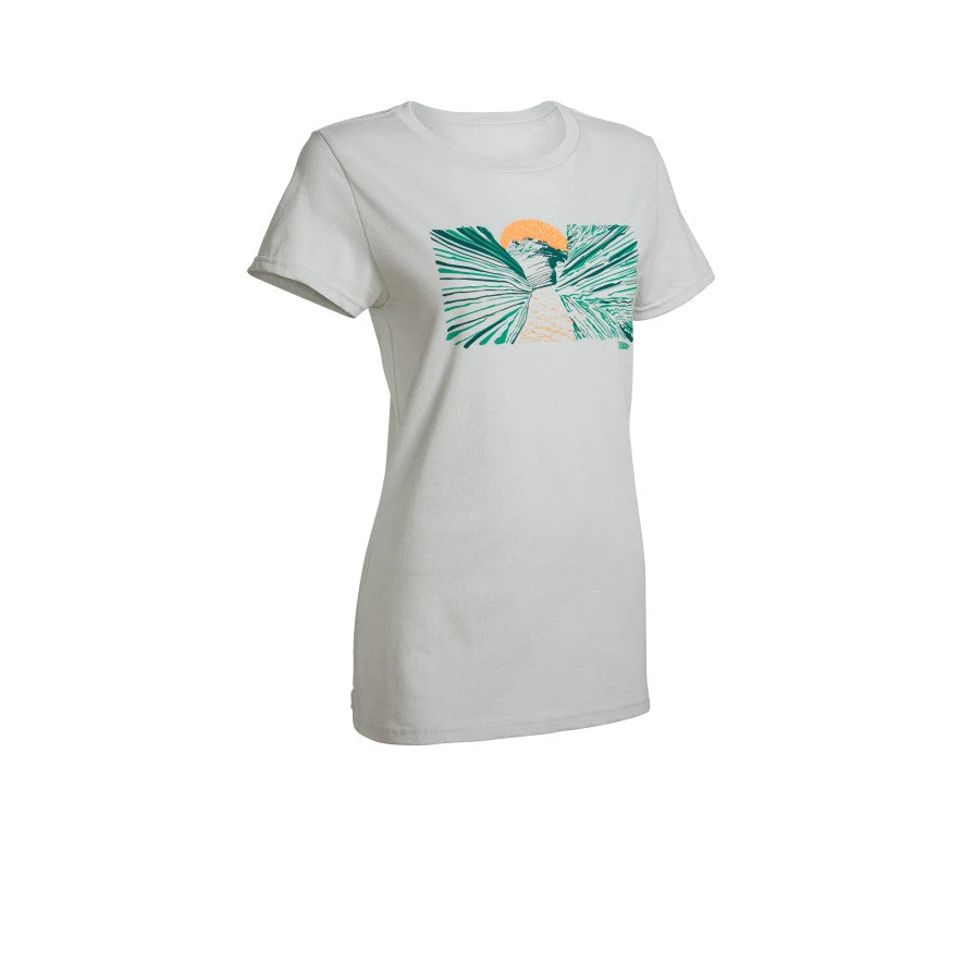 Keen Women's Slot Canyon Tee | Harbor Mist 1 Keen Women's Slot Canyon Tee | Harbor Mist