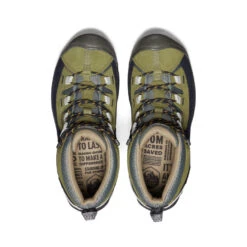 Keen Men's Targhee II Waterproof Hiking Boot X AtelierBluebottle | Sky Captain/Olive Drab -Shoe Boutique Shop de14ae77070fa07914100bdd8cbf671ccf8582c2