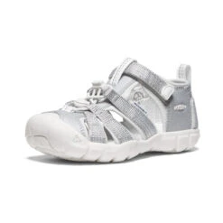 Keen Little Kids' Seacamp II CNX | Silver/Star White -Shoe Boutique Shop e0dfce325b5bcb40b27f319ef72c26f942ad073b