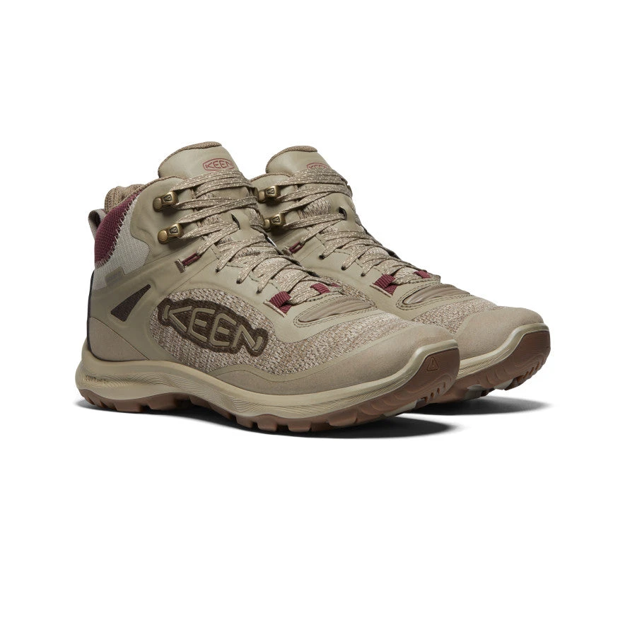 Keen Women's Terradora Flex Waterproof Boot | Plaza Taupe/Windsor Wine 2 Keen Women's Terradora Flex Waterproof Boot | Plaza Taupe/Windsor Wine - Image 2