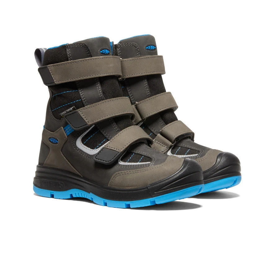 Keen Big Kids' Redwood Winter Waterproof Boot | Raven/Magnet 2 Keen Big Kids' Redwood Winter Waterproof Boot | Raven/Magnet - Image 2