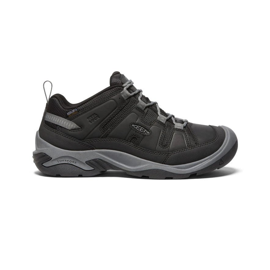 Keen Men's Circadia Waterproof Shoe | Black/Steel Grey 1 Keen Men's Circadia Waterproof Shoe | Black/Steel Grey