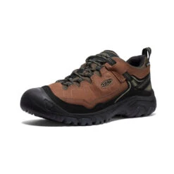 Keen Men's Targhee IV Wide Waterproof Hiking Shoe | Bison/Black -Shoe Boutique Shop e5f05dc47f5e615940e54b38c09933ebf7d96871