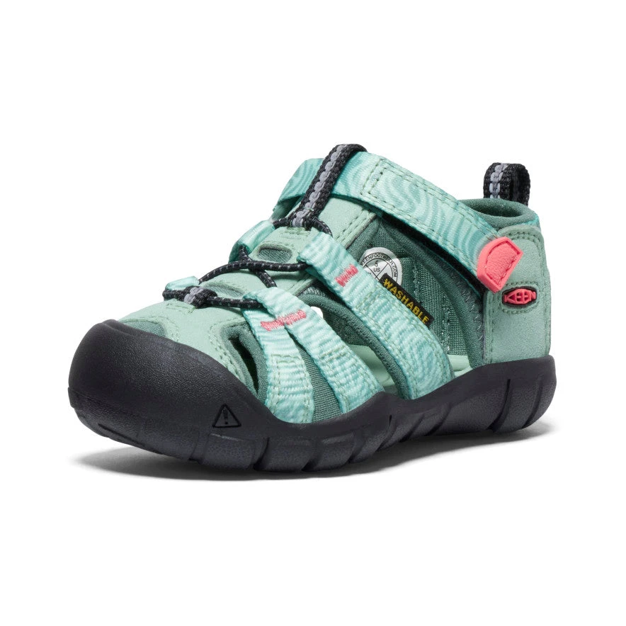 Keen Toddlers' Seacamp II CNX | Granite Green/Cayenne 3 Keen Toddlers' Seacamp II CNX | Granite Green/Cayenne - Image 3