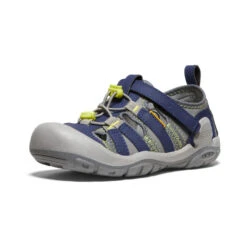 Keen Big Kids' Knotch Creek | Steel Grey/Blue Depths -Shoe Boutique Shop e704048658541945171520737a74e32f435b42e6