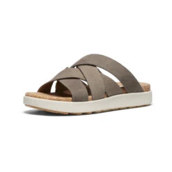 Keen Women's Elle Mixed Slide | Brindle/Birch -Shoe Boutique Shop e97ad917c9e117482eb6ddd8c5125f7ca51b0619